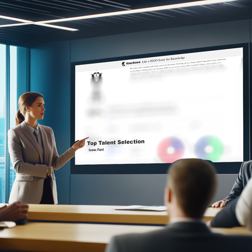 Hiring decision with knocScore report