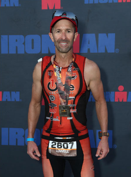 Lowell (Wolf) Stadelman at Ironman AZ 2013